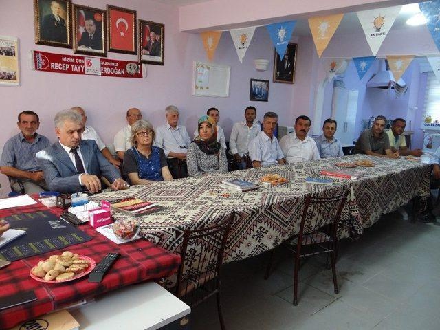 Ak Parti Gölpazarı Teşkilatı Sandık Başına Gitti