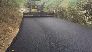 2017’de Trabzon’da Yollara Serilen Asfalt Miktarı 150 Bin Tonu Aştı