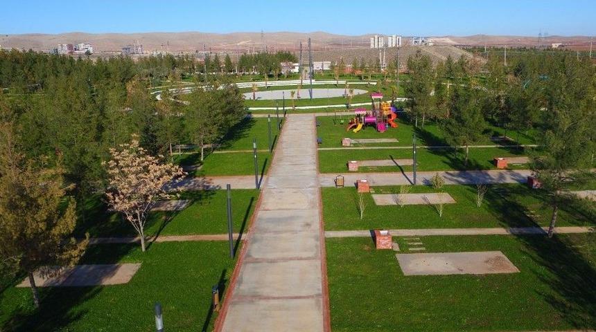 Şanlıurfa&rsquo;nın En B&uuml;y&uuml;k Yeşil Alanında &Ccedil;alışmaları Devam Ediyor