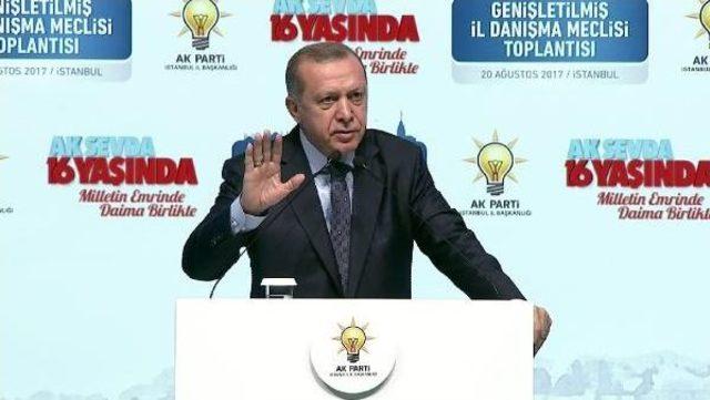 Erdoğan: Eğer Racon Kesilecekse, Bu Raconu Bizzat Kendim Keserim (1)