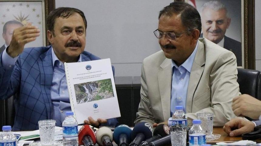 Orman Ve Su İşleri Bakanı Veysel Eroğlu: "vahşi Sulama Yapan &Ccedil;ift&ccedil;ilere Su Vermeyeceğiz"