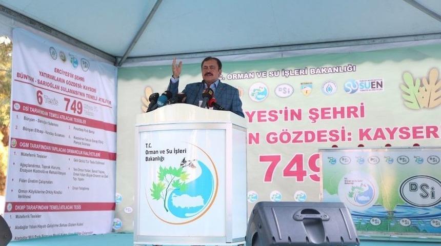 Bakan Eroğlu: &ldquo;kayserili &Ccedil;ift&ccedil;ilerin Cebine Yılda 450 Milyon Tl Para Girecek&rdquo;