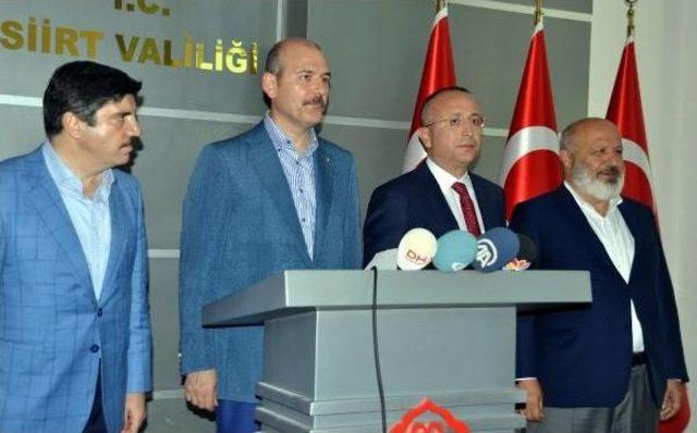 İçişleri Bakanı Soylu, Konuşurken Gözyaşlarını Tutamadı