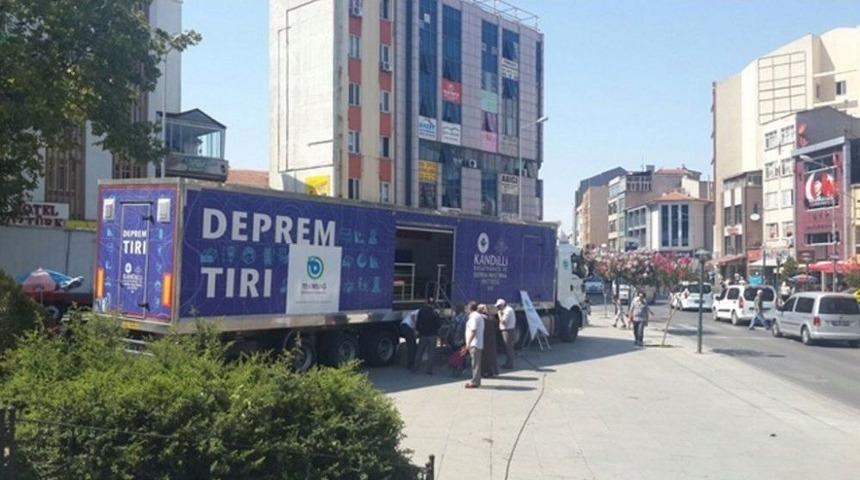 17 Ağustos&rsquo;u Sim&uuml;lasyon Tırıyla Hatırladılar