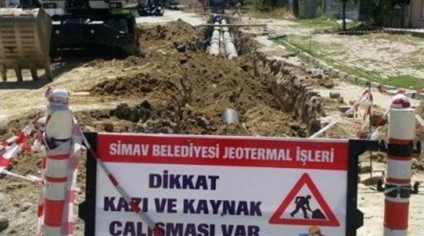 Simav&rsquo;da Jeotermal Ana Hat Yenileme &Ccedil;alışması