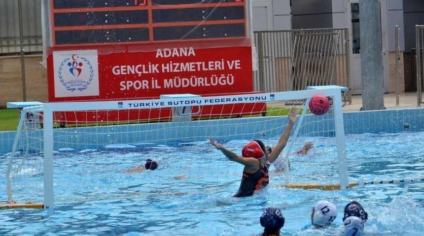 Adana&rsquo;da B&uuml;y&uuml;k Kızlar 2. Lig Sutopu M&uuml;sabakası Sona Erdi