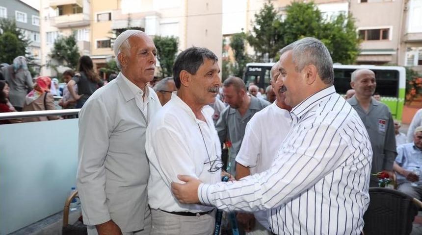 Başkan Baran, Hacı Adaylarını Uğurladı