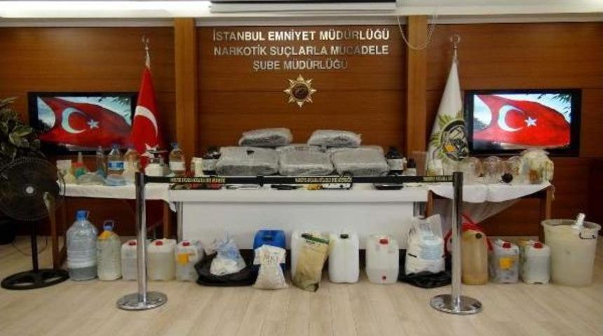 İstanbul'da Uyuşturucu Operasyonları;iran'dan Kimyager Getirmişler