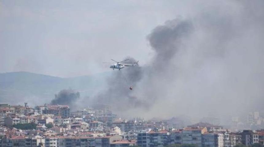 &Ccedil;anakkale'de Jandarma Eğitim Alanında Yangın (2)