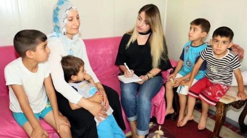 Konteynerde Yaşayan Aileye Belediye Yardım Eli Uzattı