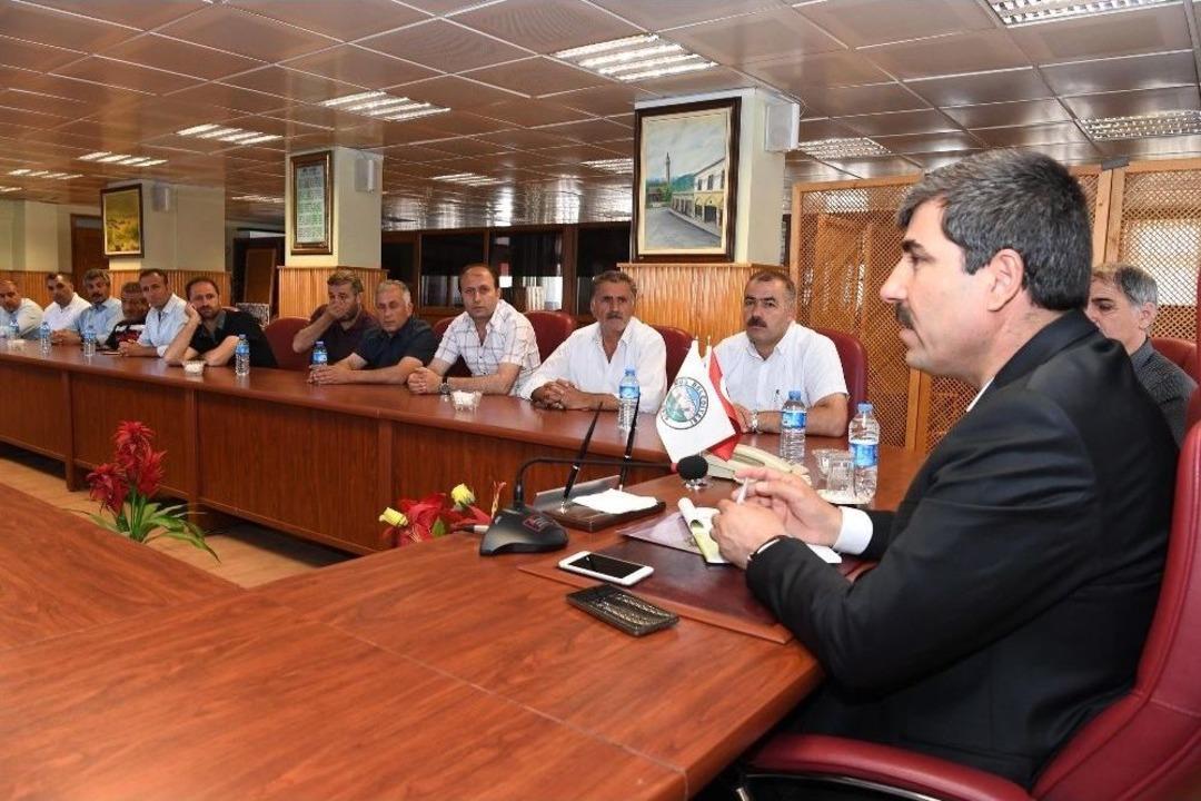 Başkan Asya, Mahalle Muhtarları İle Bir Araya Geldi