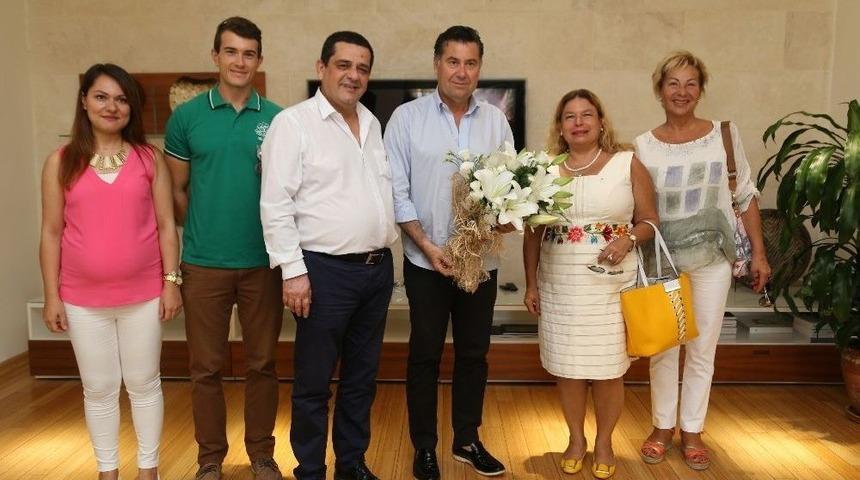 Lions Y&ouml;neticilerinden Başkan Kocadon&rsquo;a Ziyaret