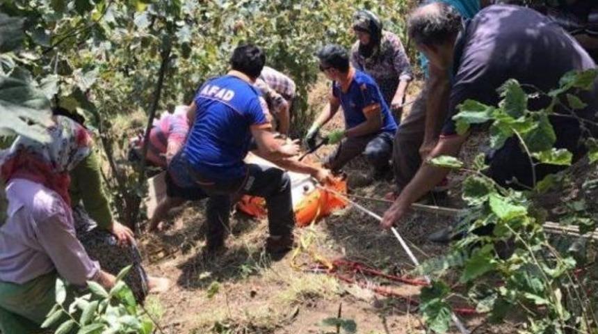 Afad&rsquo;dan İnek Kurtarma Operasyonu