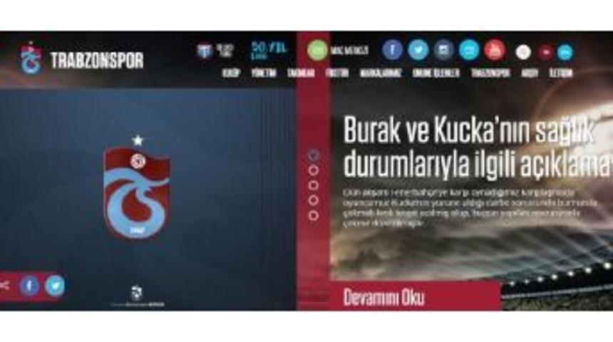 Trabzonspor'dan Sakatlık A&ccedil;ıklaması