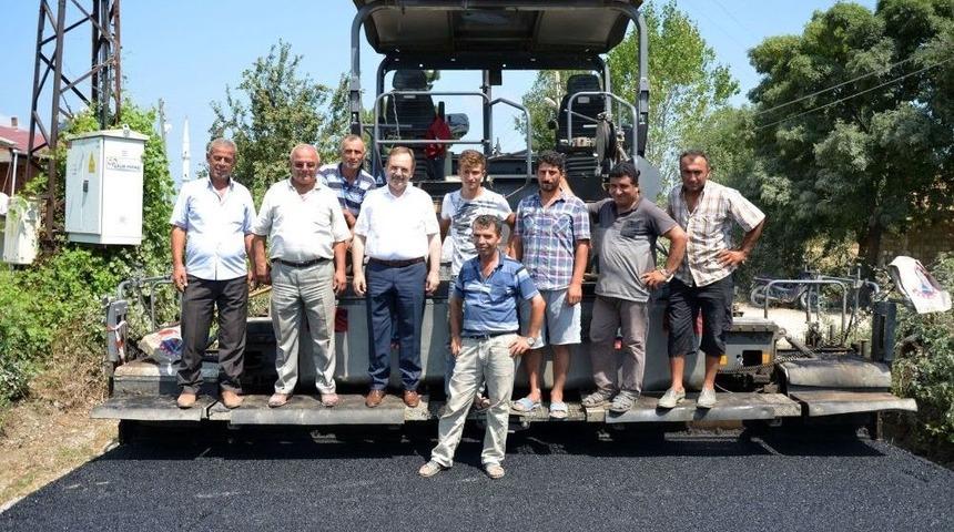 Bafra&rsquo;da 600 Bin Metrekare Asfalt Yapıldı