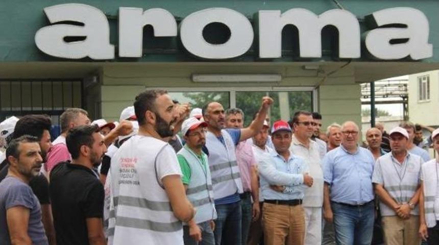 Grevdeki Iş&ccedil;ilere Kesk&rsquo;Ten Destek Ziyareti