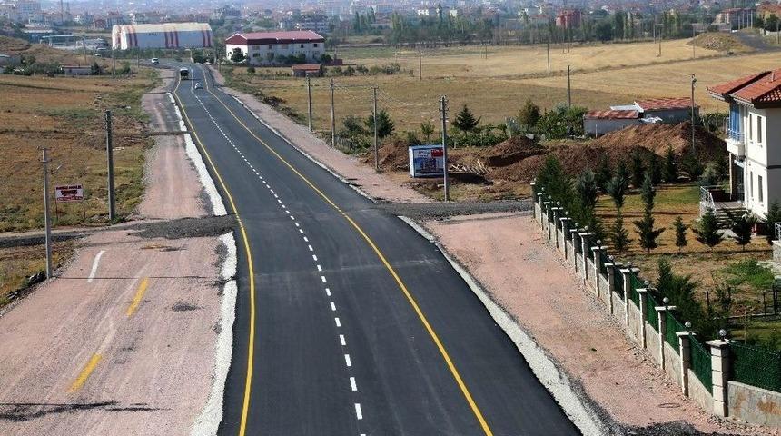 Aksaray&rsquo;da 2 Kilometrelik Yeni Toki Yolu Hizmete A&ccedil;ıldı