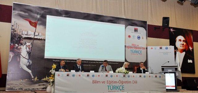 Karaman’da “bilim Ve Eğitim-öğretim Dili Türkçe” Paneli