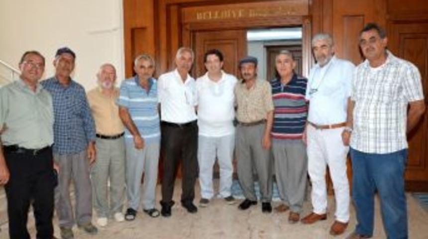 Muhtar Ve Vatandaşlar Başkan Yazgı&rsquo;yı Ziyaret Etti