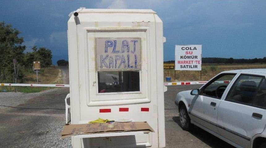 Beyşehir&rsquo;de Yaşlı G&ouml;revlinin Darp Edilmesi, Plaj Kapattırdı