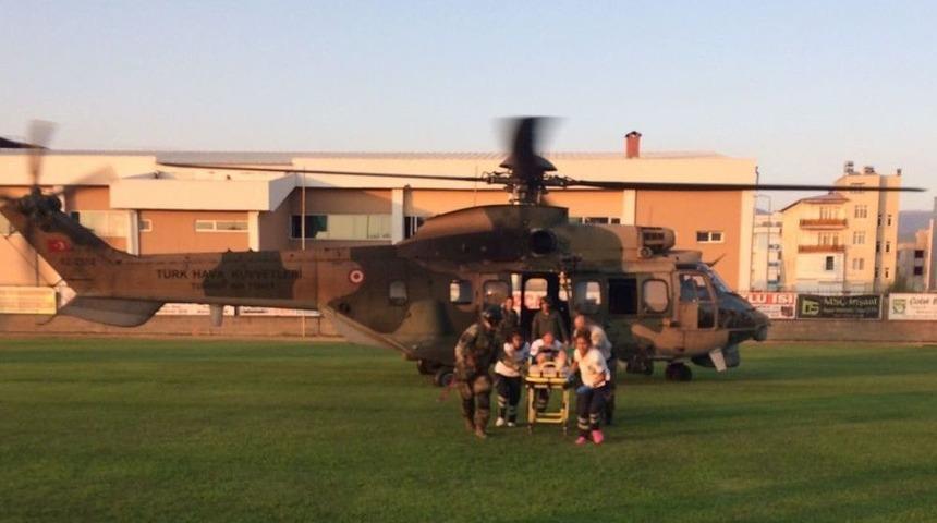 Kanyonda Mahsur Kalan Kadın 5 Saatlik &Ccedil;alışmayla Kurtarıldı