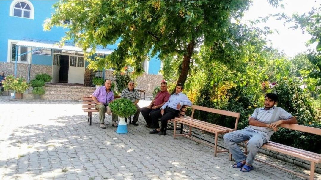 Cami Bah&ccedil;esi Botanik Bah&ccedil;esine D&ouml;nd&uuml;