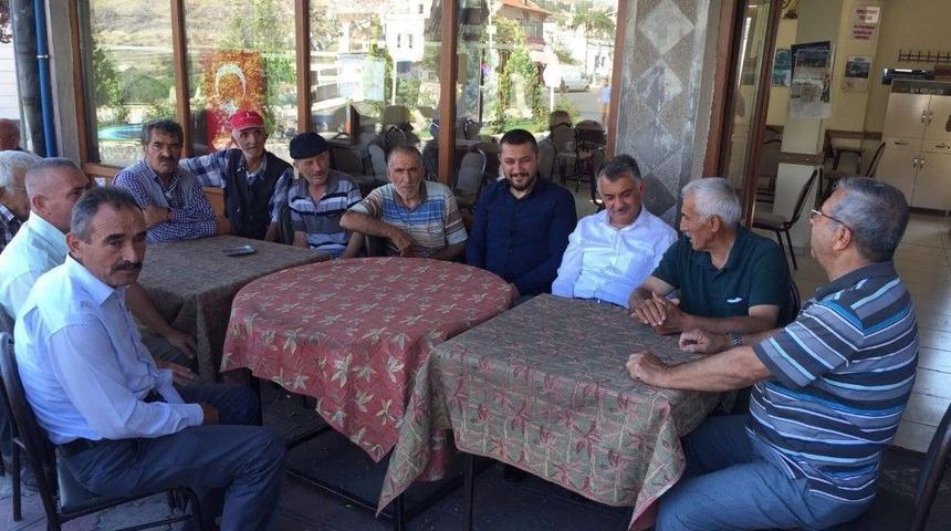 Milletvekili A&ccedil;ıkg&ouml;z, Nar Ve Sulusaray Kasabalarını Ziyaret Etti