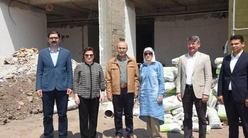 Vali Demirtaş, Aladağ&rsquo;da İncelemelerde Bulundu