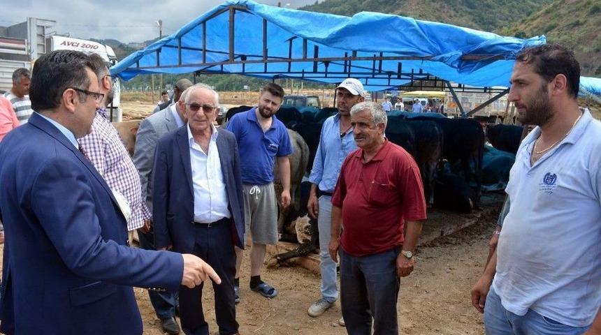 Başkan Gen&ccedil;, Akyazı Kurban Sahası&rsquo;nda İncelemelerde Bulundu