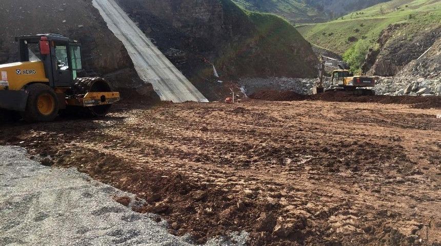 Erzurum Pehlivanlı Barajı&rsquo;nda &Ccedil;alışmalar B&uuml;t&uuml;n Hızıyla S&uuml;r&uuml;yor