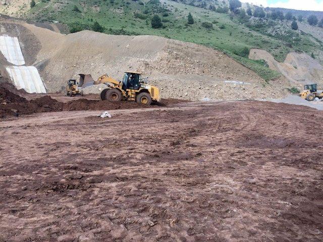 Erzurum Pehlivanlı Barajı’nda Çalışmalar Bütün Hızıyla Sürüyor