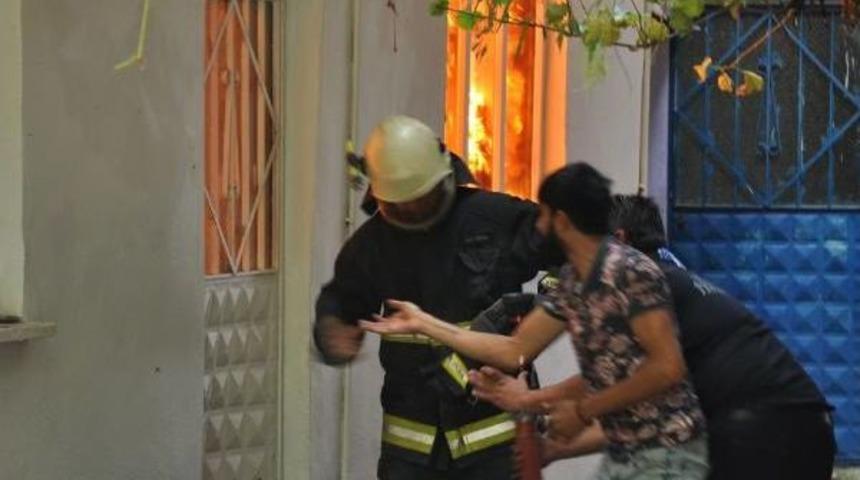 İneg&ouml;l&rsquo;De Korkutan Yangın