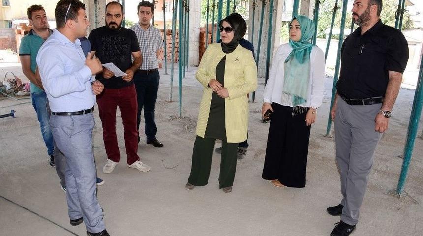 Fahrünnisa Hatun Sosyal Tesisi Yükseliyor