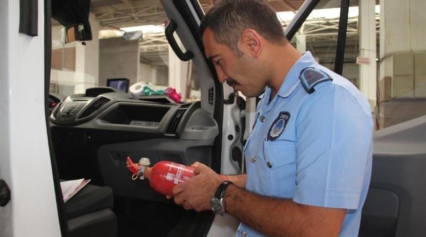 Servis Ara&ccedil;larının Kontrolleri Başladı