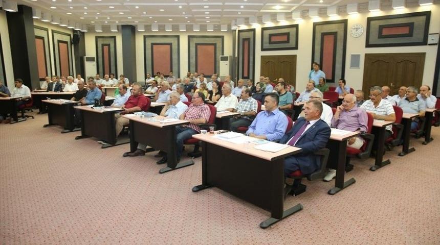 Melikgazi&rsquo;de Muhtarlar Toplantısı Yapıldı