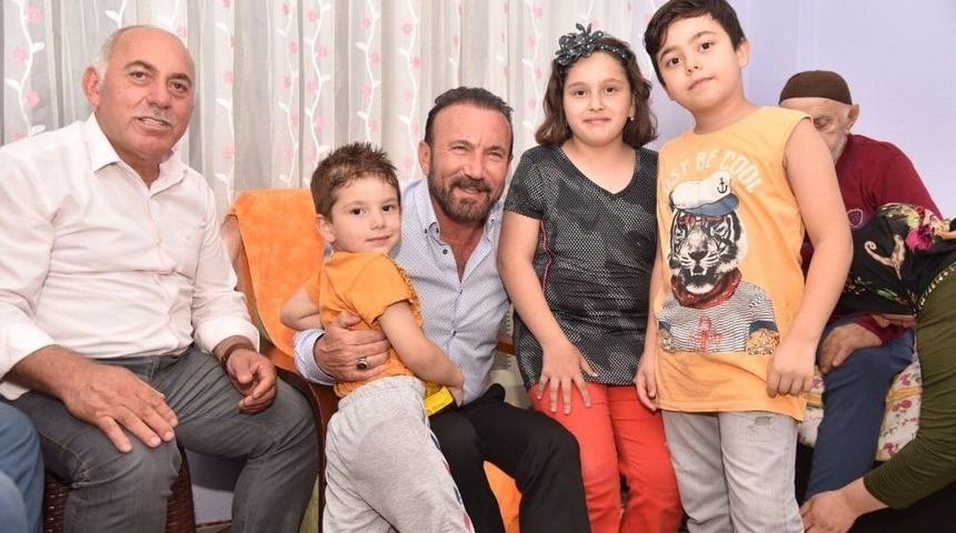 Doğan&rsquo;dan Keskin Ailesine Ge&ccedil;miş Olsun Ziyareti