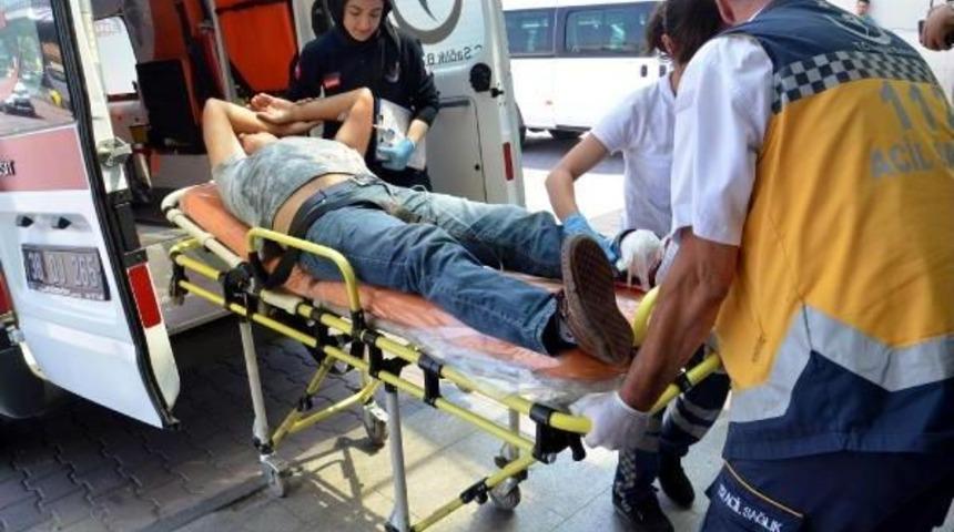 İnşaat Iş&ccedil;isi, Ayağından Tabancayla Vuruldu