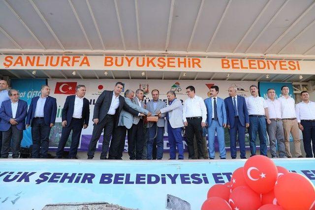 Birecik Katı Atık Tesisin Temeli Atıldı