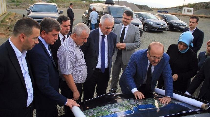 Ak Parti Genel Başkan Yardımcısı Erol Kaya, Trabzon&rsquo;daki Yatırımları İnceledi