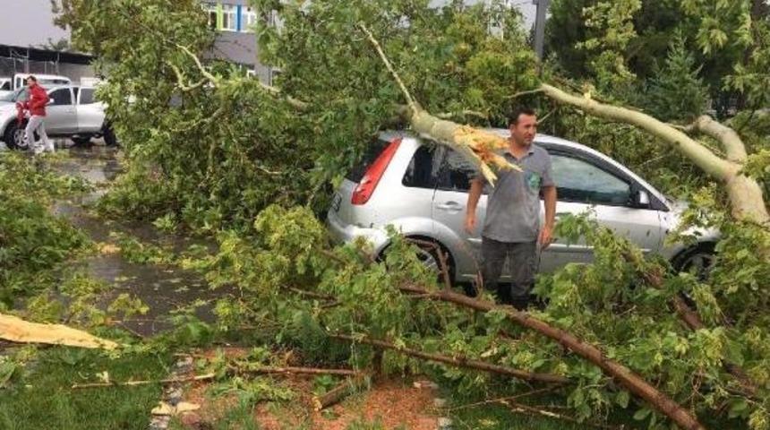 Balıkesir'de Sağanak Yağmur 5 Dakikada Hayatı Fel&ccedil; Etti