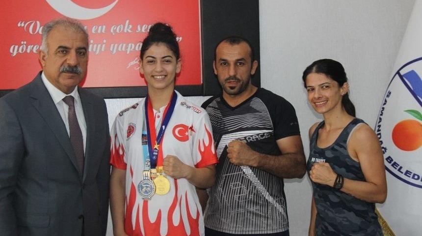 Muay Thai Gen&ccedil; Kızlar D&uuml;nya Şampiyonu Samandağ&rsquo;dan