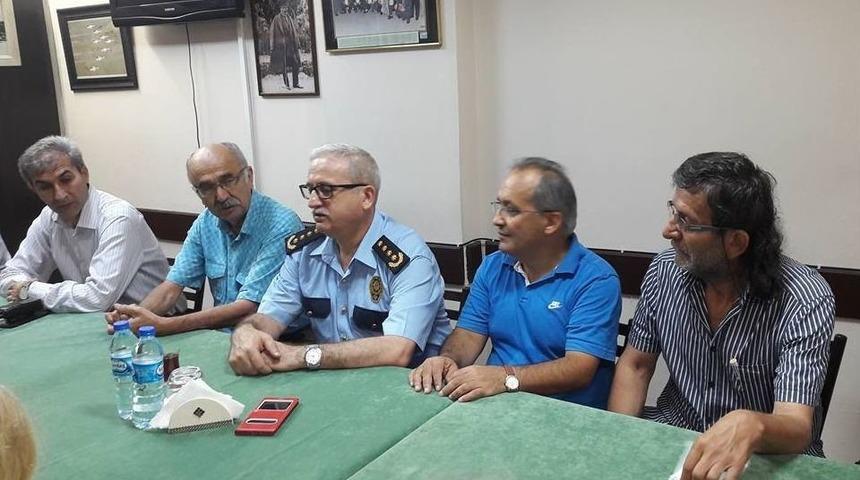 Giresun Emniyet M&uuml;d&uuml;r&uuml; Uğur &Ouml;zt&uuml;rk&rsquo;ten Veda Ziyareti