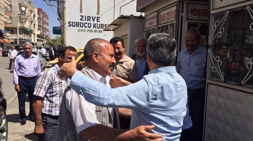 Tbmm Başkan Vekili Aydın Kahta&rsquo;da Esnaflarla Bir Araya Geldi