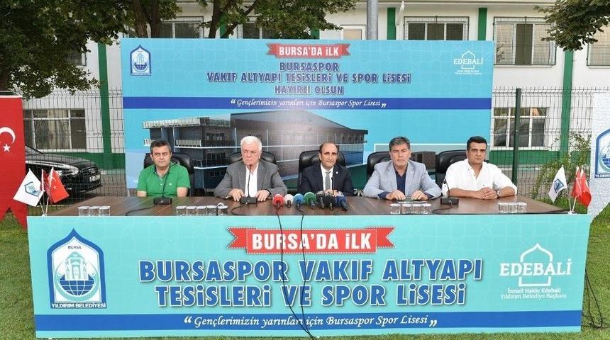 Yıldırım Belediyesi&rsquo;nden Bursaspor&rsquo;un Geleceğine Dev Yatırım