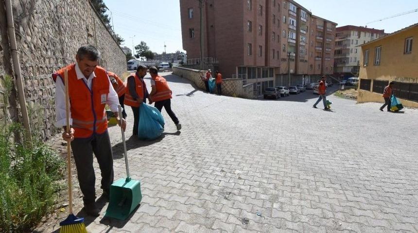 Artuklu Belediyesinden Bayram Temizliği