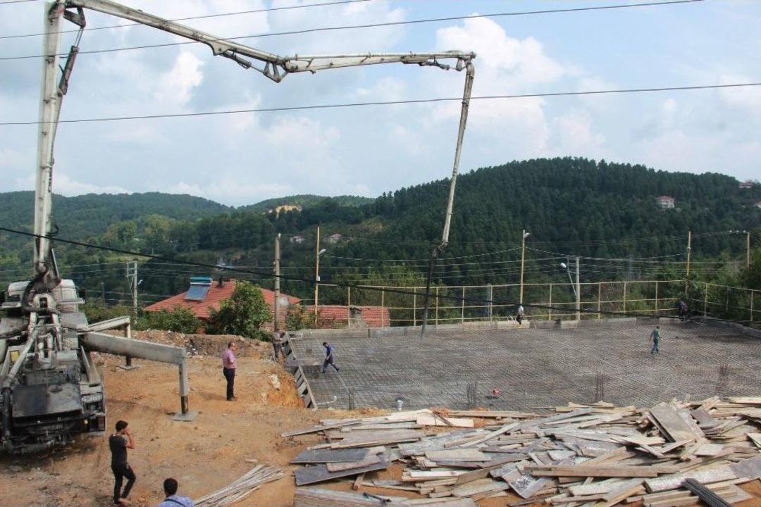 Kandilli Belediyesi&rsquo;nin Yapacağı &Ccedil;ok Ama&ccedil;lı Salonun Temeli Atıldı