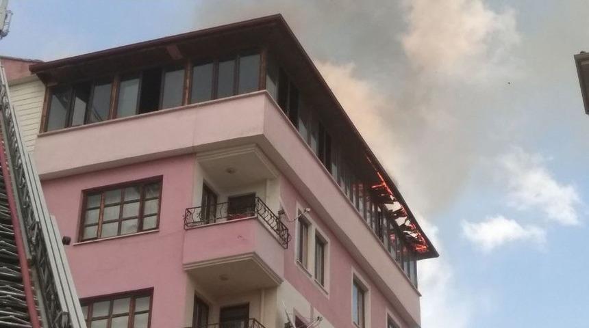 &Ccedil;orum&rsquo;da Korkutan Yangın