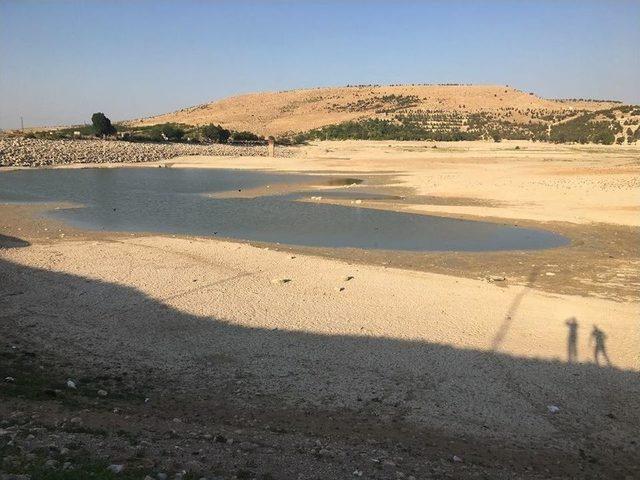 Malatya’da Orduzu Göleti Kurudu