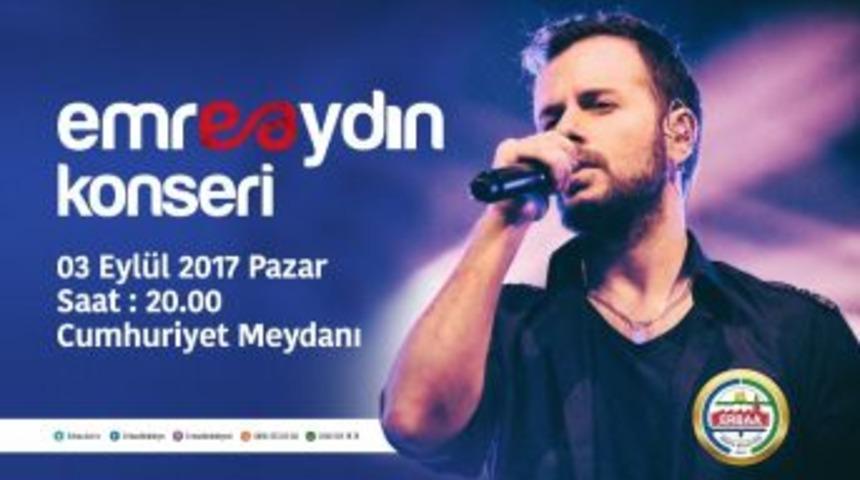 Erbaa Belediyesi Emre Aydın Konseri D&uuml;zenleyecek