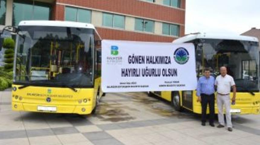 B&uuml;y&uuml;kşehir&rsquo;den G&ouml;nen İki Yeni Otob&uuml;s